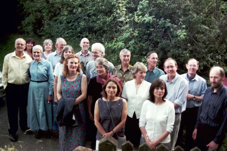 Ad Hoc Singers in June 2003. DSC00021