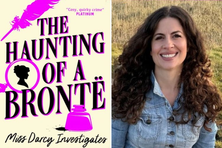 Amelia Blackwell and her new novel The Haunting of a Brontë