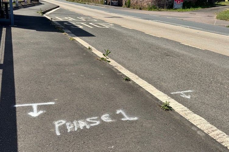 Where Phase 1 works will begin just yards from the Tesco roundabout. AQ 3836