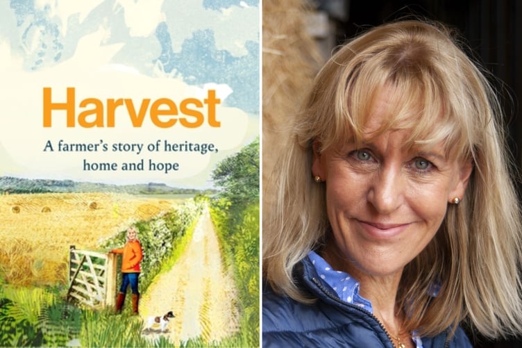 Minette Batters with her new book Harvest