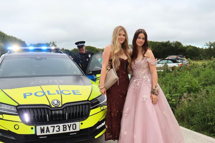 These two had a police escort
