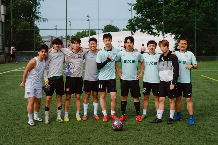 The team representing China.