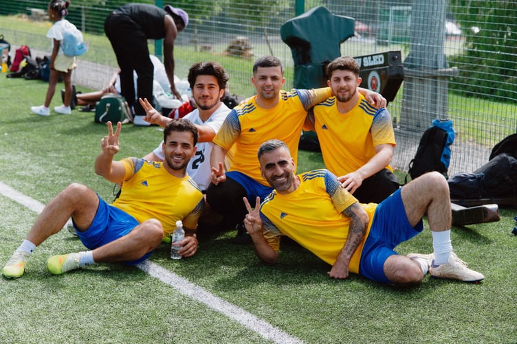 The Kurdistan team were the Plate winners.