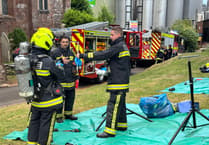 Church ‘multi-pump’ exercise for local firefighters