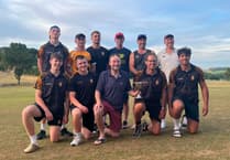 Crediton Rugby Club win exciting Sandford Cricket Club Community League final