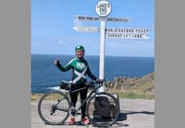 Peggy believed to be oldest woman to cycle length of Britain