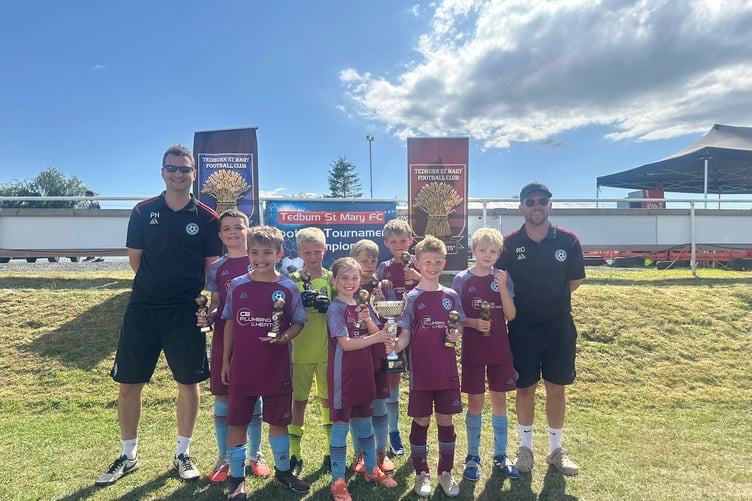 Copplestone Cobras were crowned champions of the Tedburn football tournament.