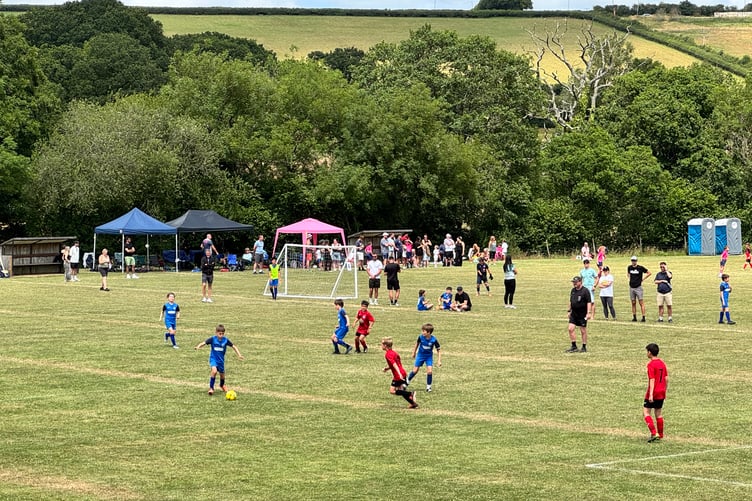 Many pitches were in play each day of the Tedburn tournament. AQ 4347