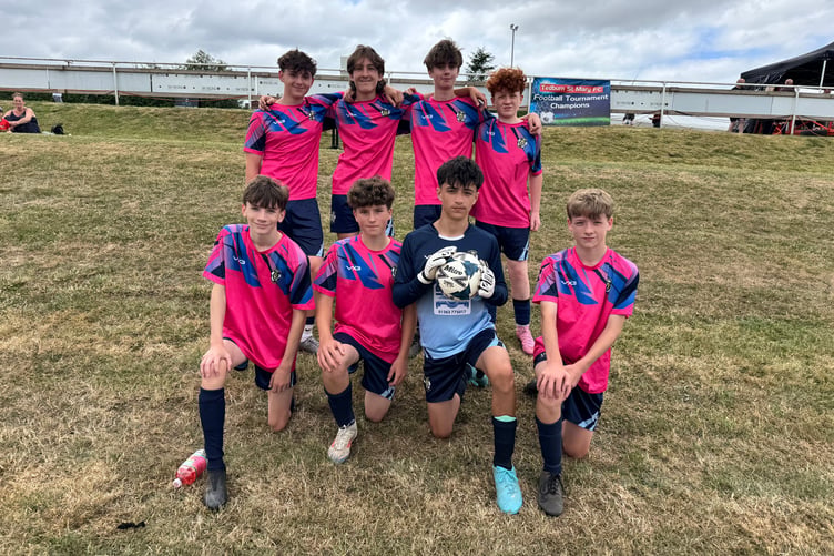 Crediton United U14’s. AQ 4296