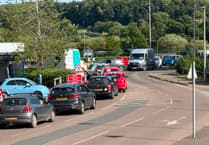 Crediton A377 closure to remain in place for 2nd night