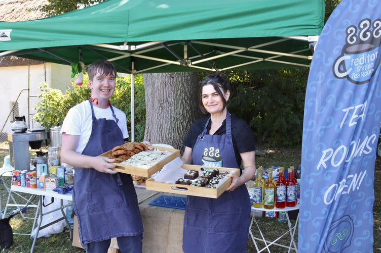 The Turning Tides Project were selling a variety of sweet treats