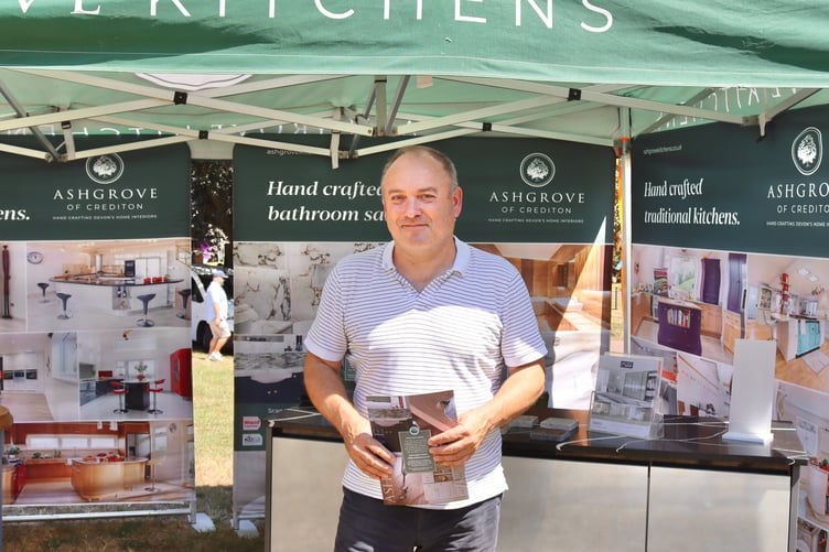 Designer Jason Rice represented Ashgrove Kitchens, which sponsored the event