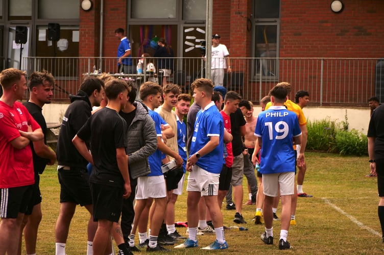 Teams stand by to watch group fixtures.