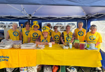 £470 raised at Crediton Marie Curie tea party