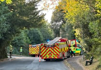 Motorists advised of road accident at Crediton