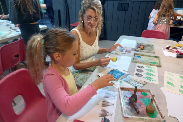 The festival includes craft workshops at the Arts Centre.