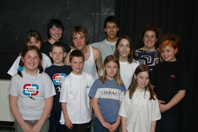 Hayward's School pupils took part in a dance workshop with London Contemporary Dance Group The Edge in March 2004. 178-7840_IMG