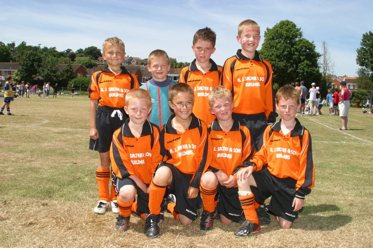 Crediton United U11s B team who took part in the annual six-a-side tournament in June 2004. 195-9542_IMG