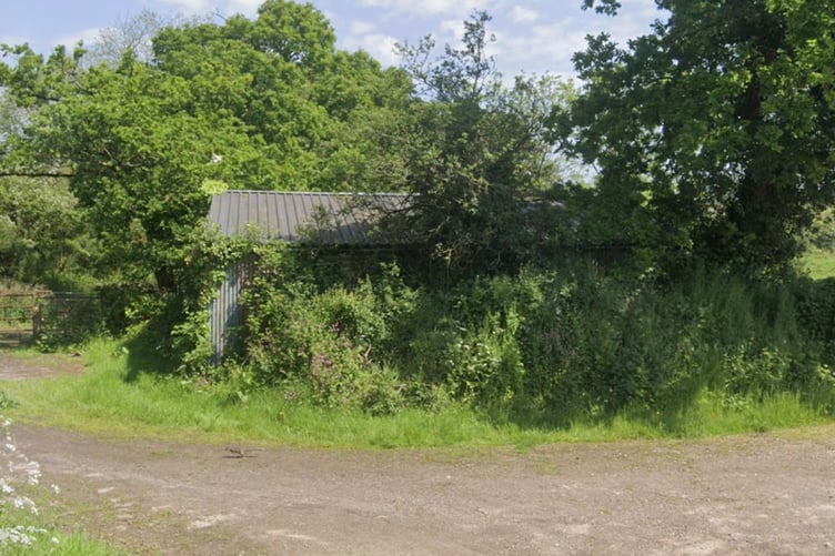 The barn near Rolestone Barton farm