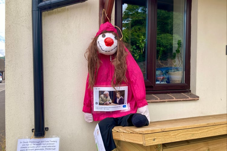 'Greta Thunberg' made by the Parsons family
