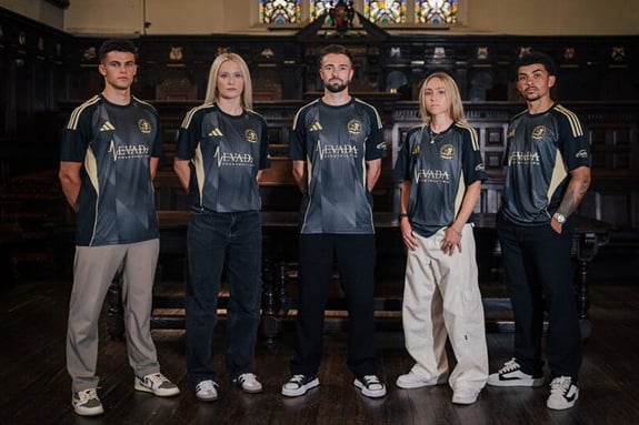 Exeter City’s anniversary kit.