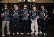 Historic Guildhall used to showcase Exeter City FC’s striking anniversary kit