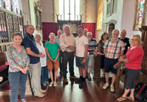 Priest walked 62 miles to 27 Crediton area churches