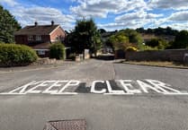 Markings painted on road at wrong location gaffe