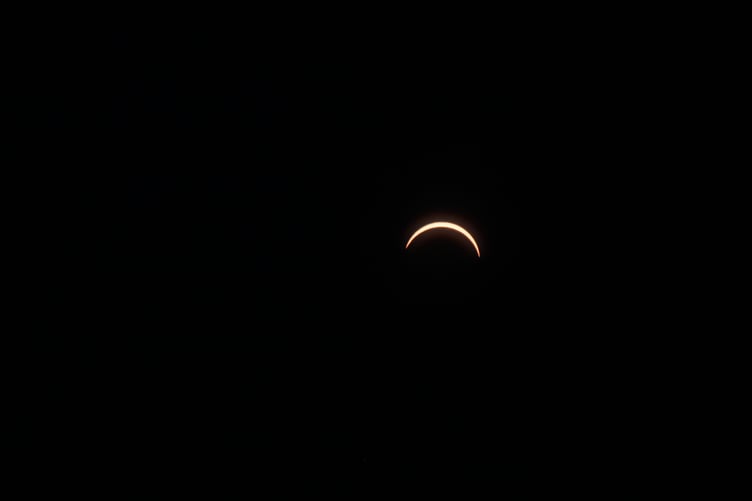 A view of the eclipse. AQ 2044