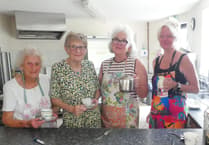 Charity cream tea in Cheriton Fitzpaine raises more than £220