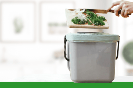 Residents can request a kitchen caddy online