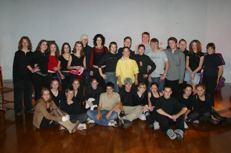 QECC drama students performed Shakespeare's 'Taming of the Shrew' in October 2003. 161-6196_IMG