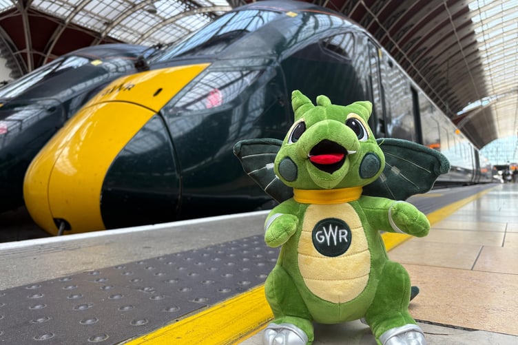 The limited-edition dragon is available to buy from the GWR souvenir shop