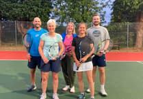 Newton St Cyres Tennis Club Success on the Eve of Its 50th Anniversary
