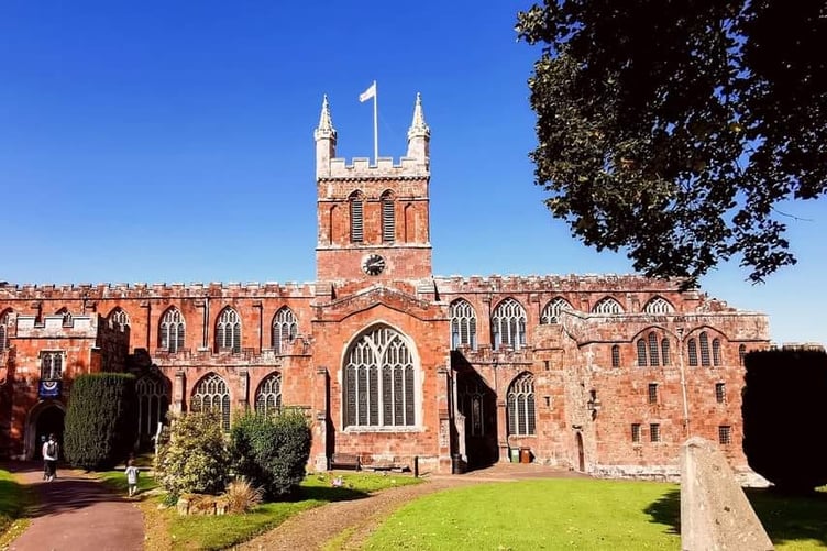 Crediton Parish Church.