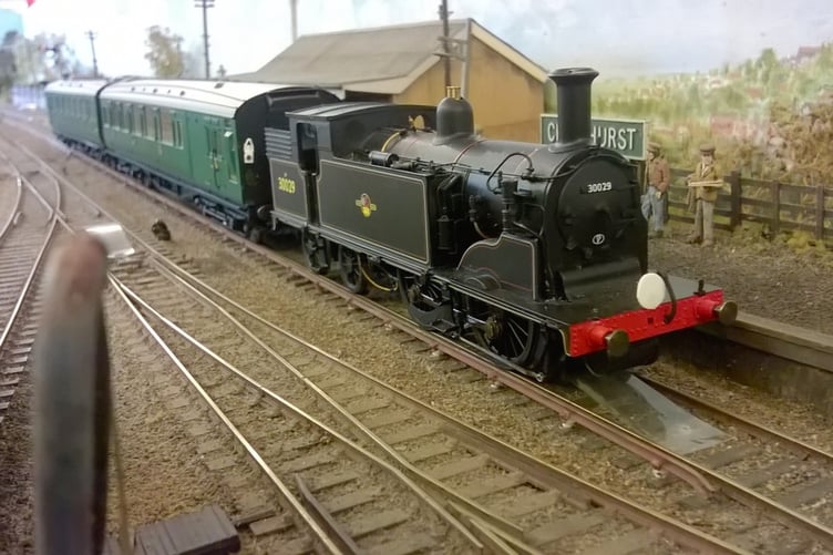 One of the railway displays which will be at Willand Model Railway Show.