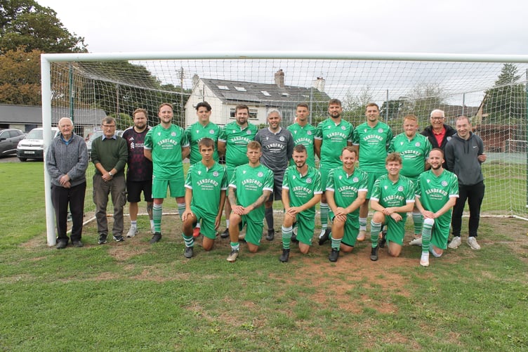 Sandford Football Club. AQ 2159