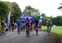 Cyclists rally for Devon Air Ambulance