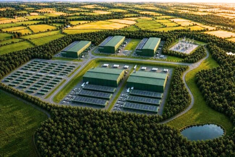 The Devon Data Centre proposed by Xlinks