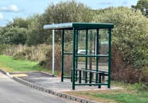 Long awaited bus shelter now in place on Joseph Locke Way