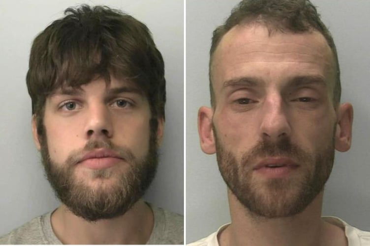 Dylan Roy, left, and Jamie Knapman