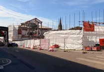 Exeter shopping centre demolished