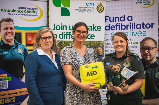 The South Western Ambulance Charity is launching a £400,000 appeal for new defibrillators.