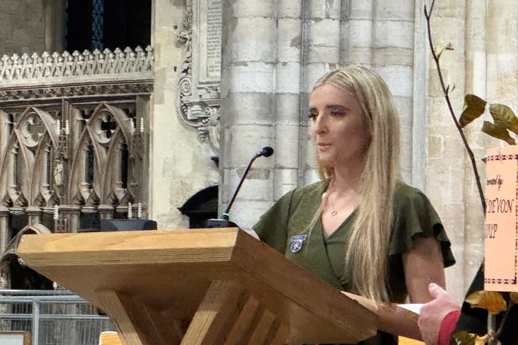 Devon YFC County Chairman Annaliese Retallick. AQ 2788