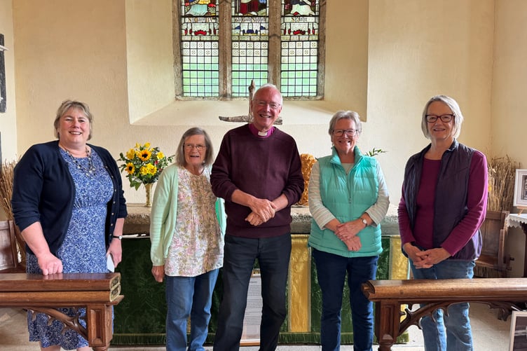 Celebrating Spreyton Church’s 575th year. AQ 1795