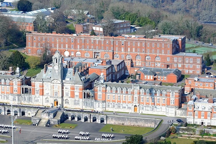 Britannia Royal Naval College at Dartmouth