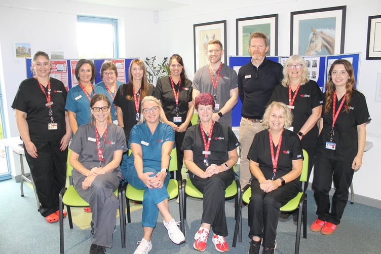 Doctors and practice staff at Redlands Primary Care Open Day. AQ 2227