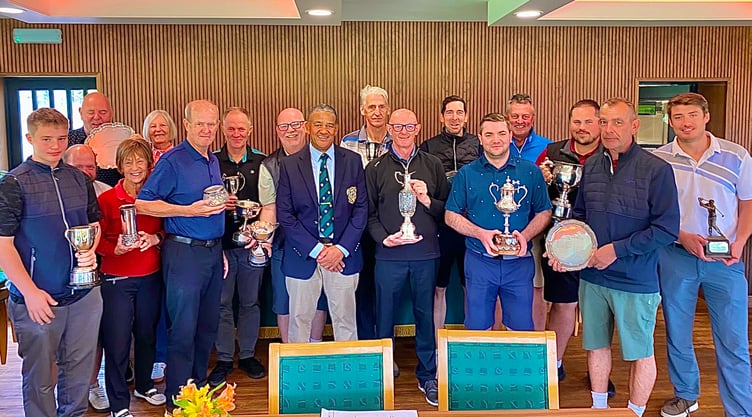 Downes Golf Club Trophy winners 2026.