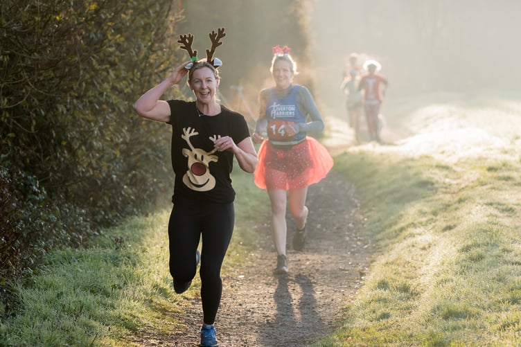 During last year's Jingle Jog