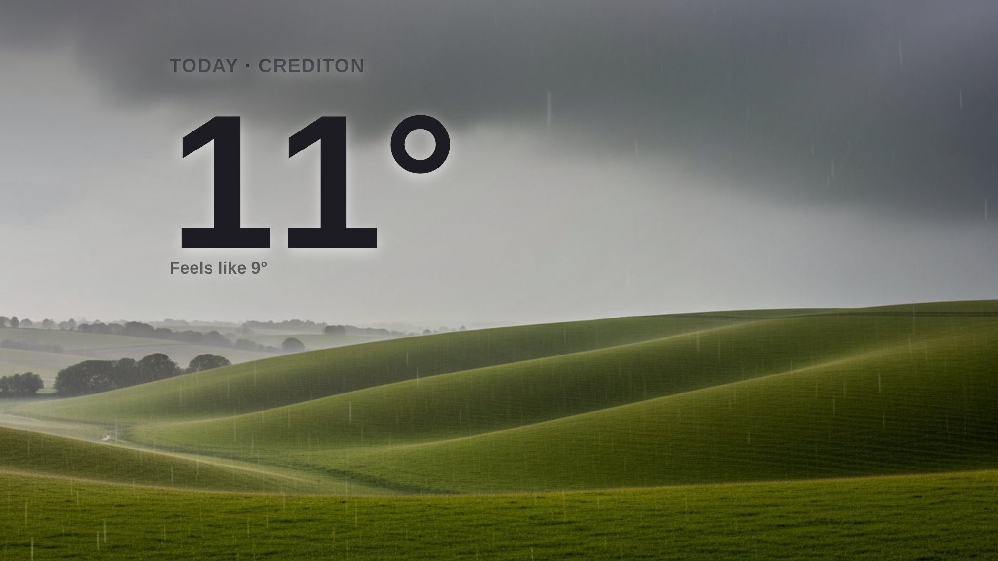 Heavy rain on the way for Crediton - here's your Friday forecast